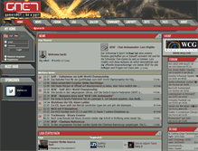 Tablet Screenshot of gamersnet.ch